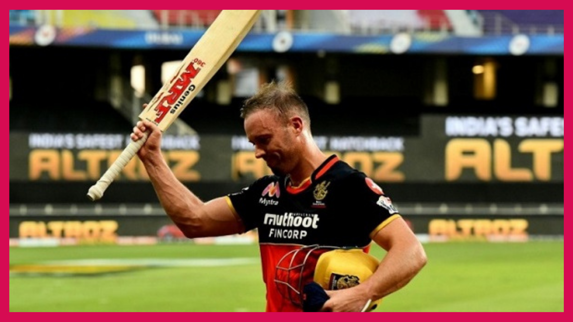 Abraham Benjamin De Villers, This One’s For You